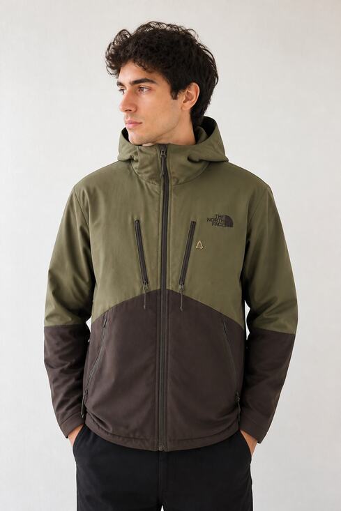 The North Face Other - The North Face Men's Insulated Two Tone Hooded Jacket L